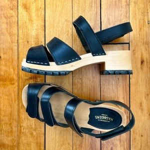 Swedish Hasbeens Clog Sandals